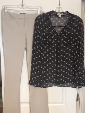 *Outfit* Express Pants (4R) And Coldwater Creek Shirt (M)